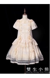 Twin Bears Lace Doll One Piece I(2nd Pre-Order/4 Colours/Full Payment Without Shipping)